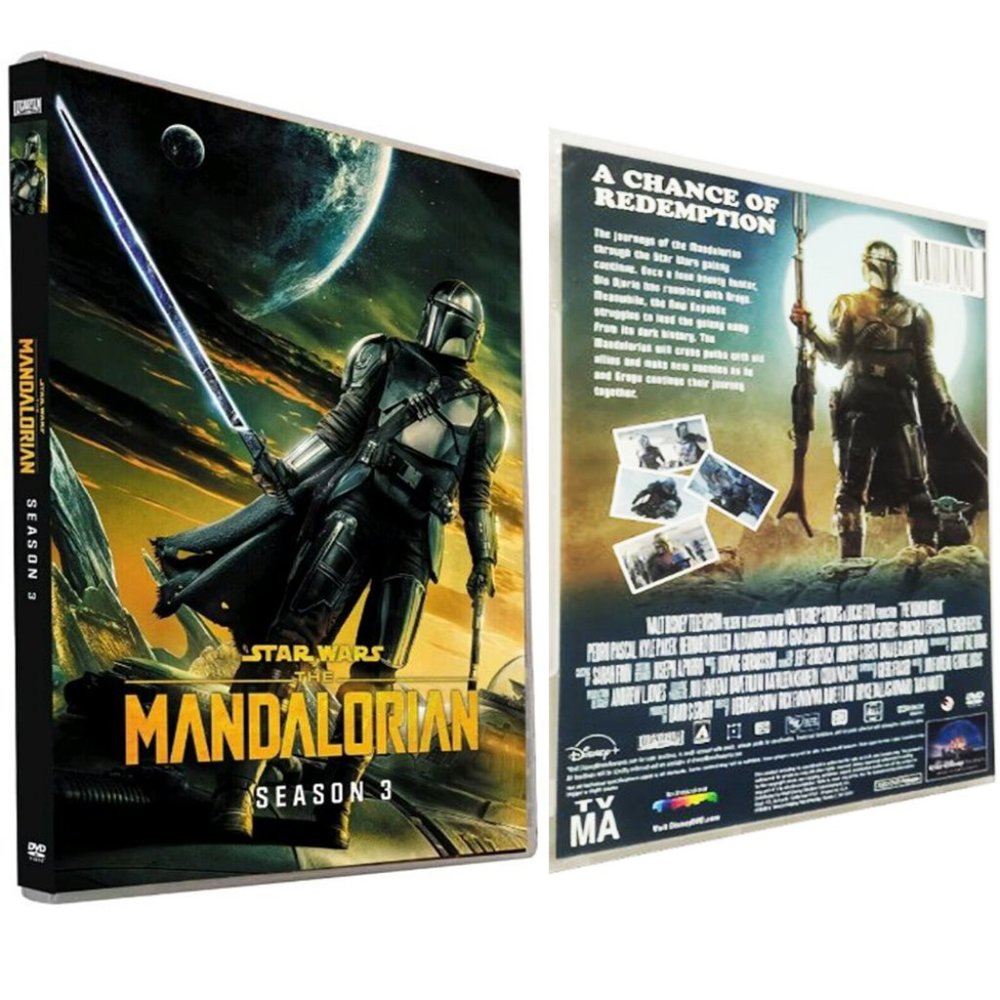 The Mandalorian the complete season 3 Brand New region 1 (DVD, 3-Disc Se…